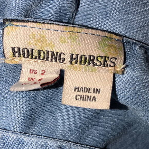 Holding Horses size 2 malpais chambray maxi dress - Picture 3 of 6